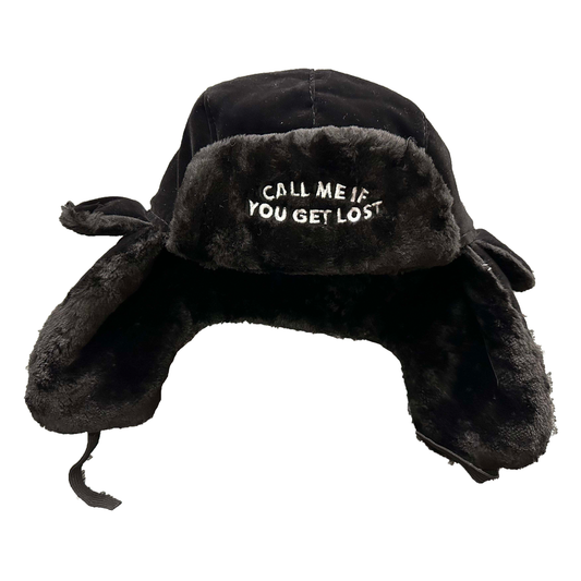 "CMIYGL" EMBROIDERED USHANKA HAT