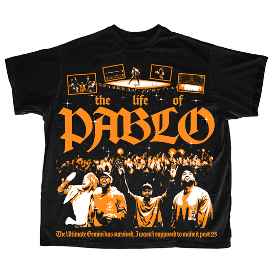 "PABLO" HEAVY MENS OVERSIZE GRAPHIC TSHIRT