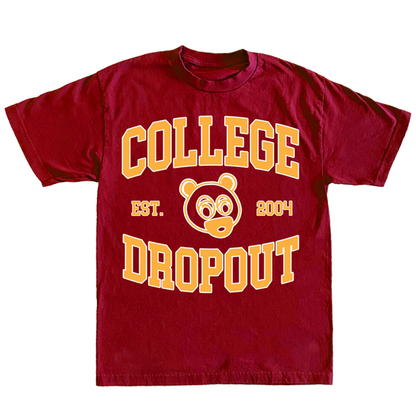 "DROPOUT" FRATERNITY MENS COTTON SHIRT