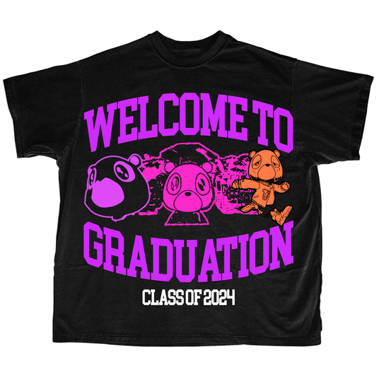 "GRADCLASS2024" 7oz Garment-Dyed T-shirt