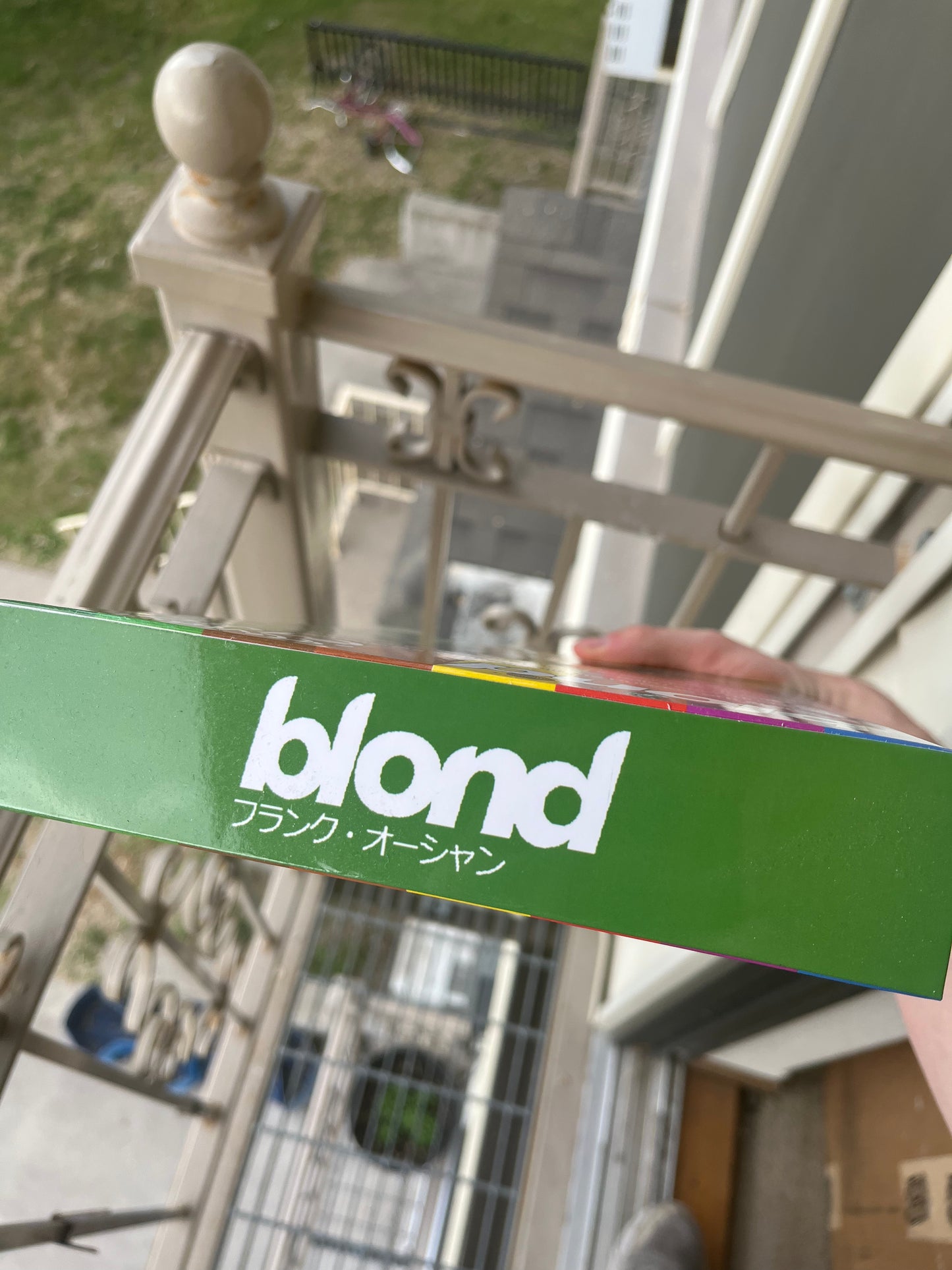 "BLOND" CEREAL BOX ART