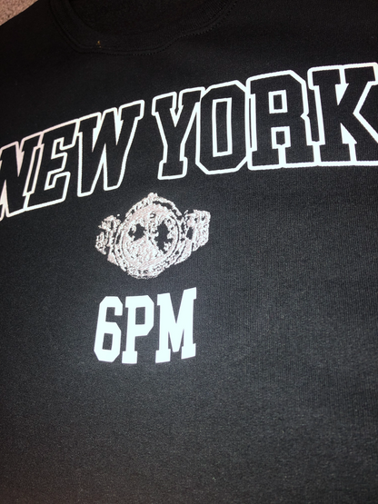 "NEW YORK" Men's Heacyweight Crewneck