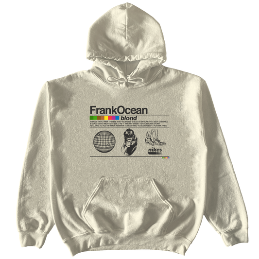 Creev Loose Hoodies for Men Frank Ocean Hoodie Hip-Hop Sweatshirts