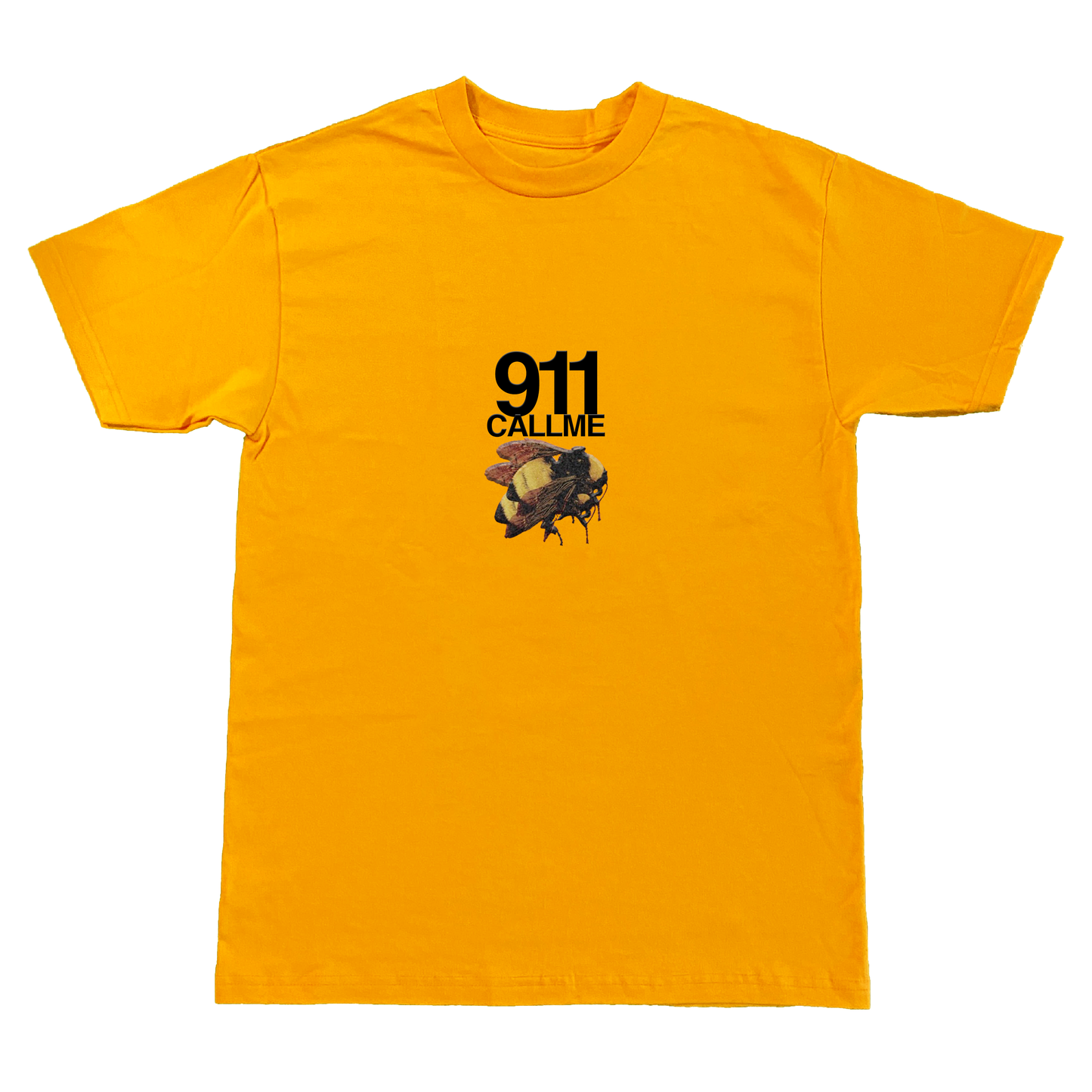 "911" Mens 5oz Cotton Embroidered Tshirt