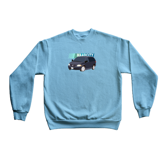 “RACEVAN” MENS 10 OZ EMBROIDERED CREWNECK