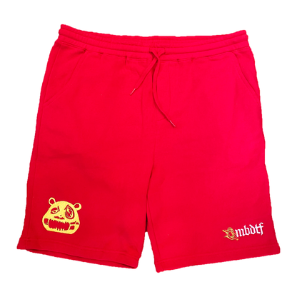 “MBDTF” MENS 7oz COTTON ATHLETIC EMBROIDERED SHORTS