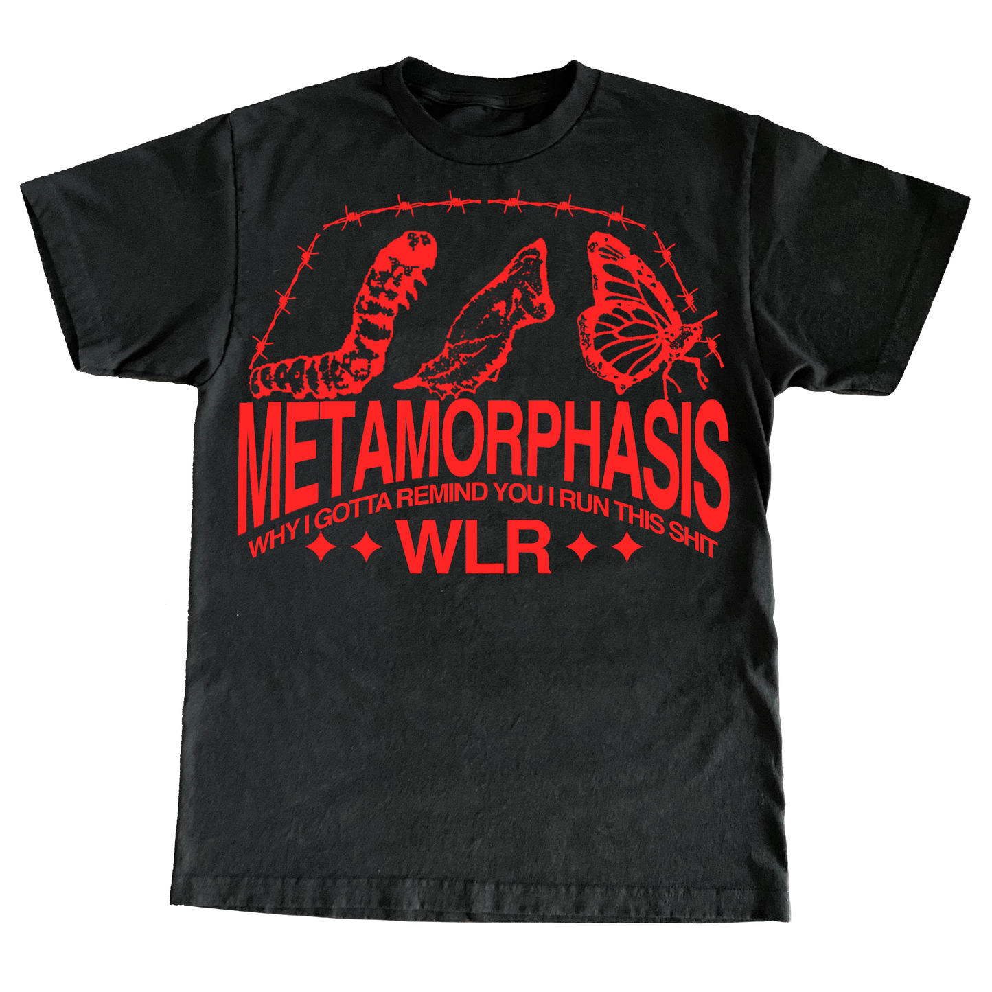 "META" Mens 6oz Screenprint Shirt