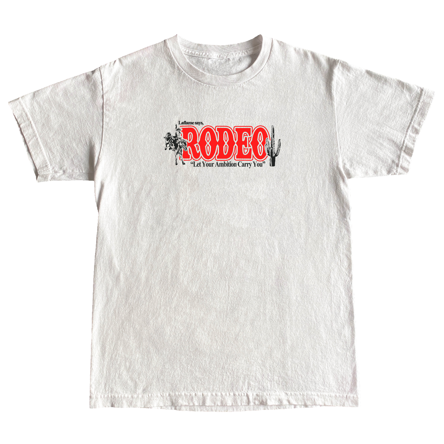 "RODEO" Mens 6oz Embroidered Tshirt