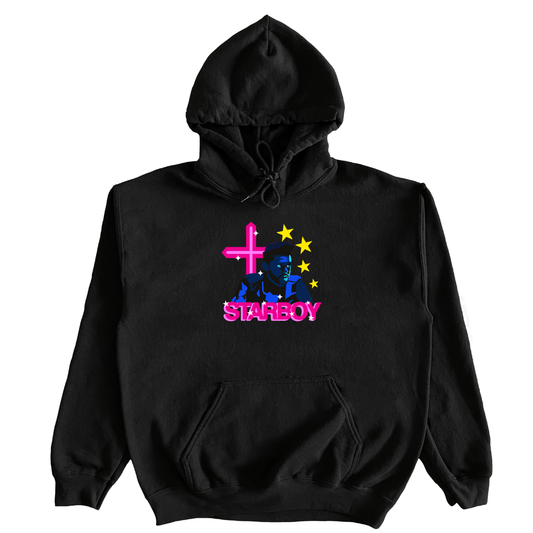 "STARBOY" MENS 10oz HEAVYWEIGHT EMBROIDERED HOODIE