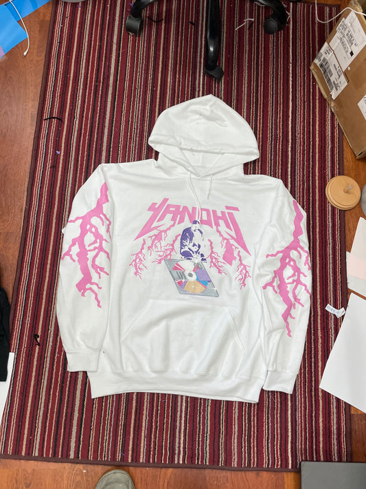 “YANDHI” 1/1 9OZ EMBROIDERED HEAVYWEIGHT HOODIE