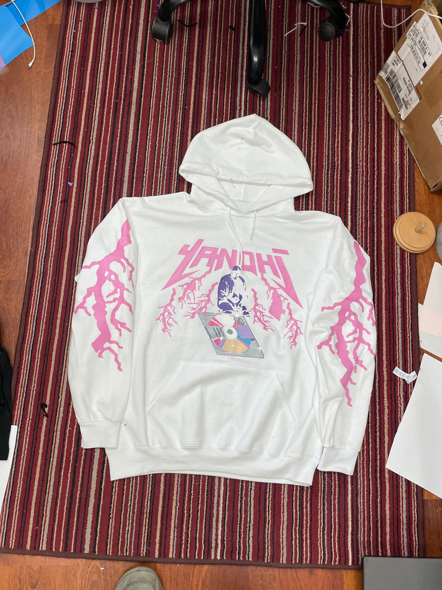 “YANDHI” 1/1 9OZ EMBROIDERED HEAVYWEIGHT HOODIE – Music Void Clothing!